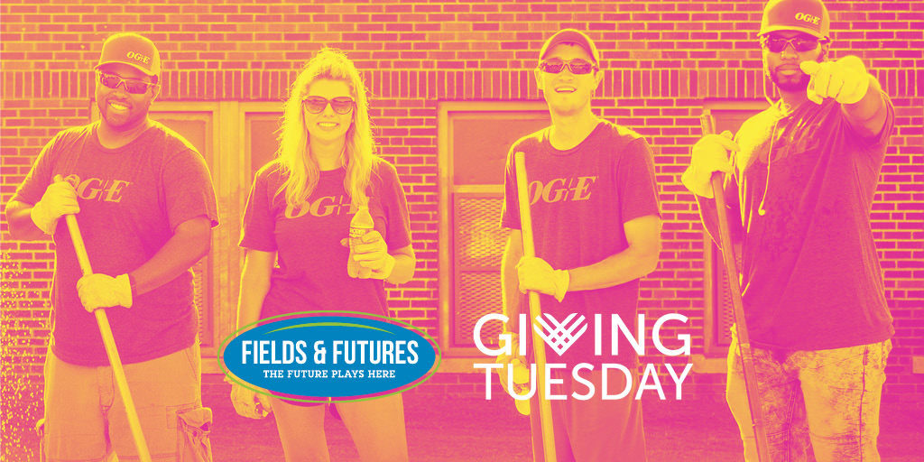 Fields & Futures GivingTuesday OG&E volunteers