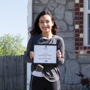 Karla Gonzalez Isaac US Grant High School Female Athlete of the Year