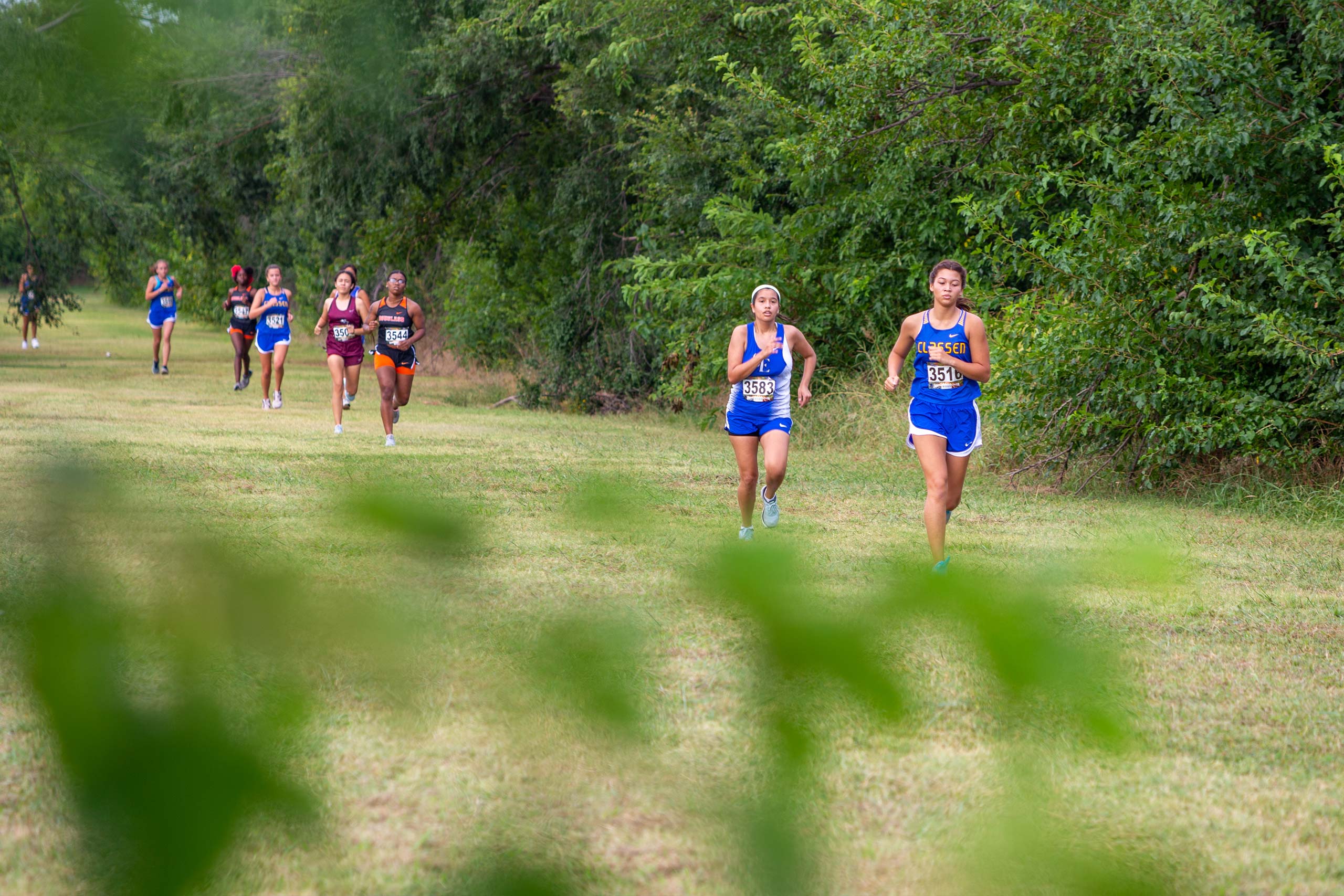 Fields and Futures All-City Athletic Conference Championship blog gallery image of OKCPS athletes racing