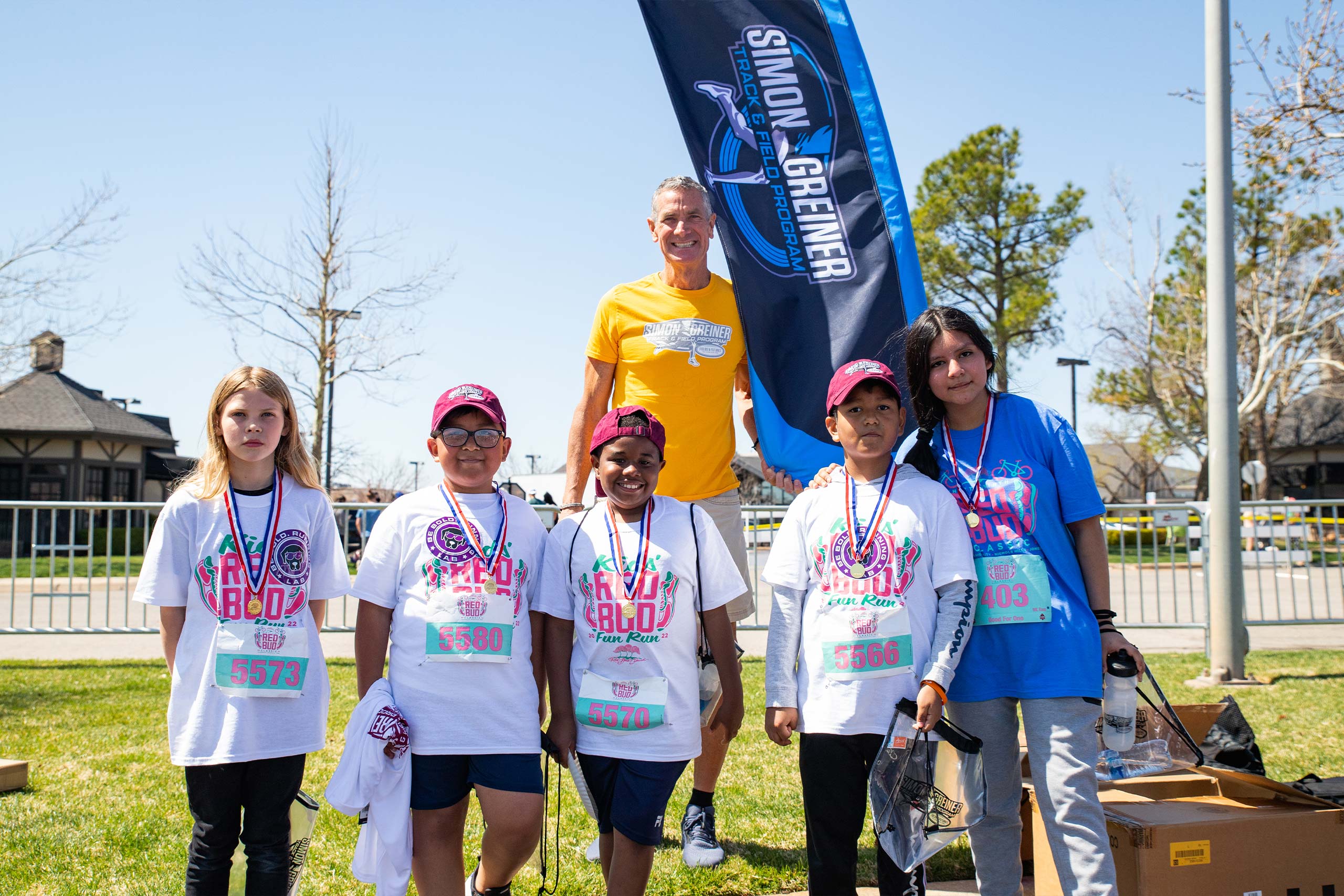 Fields & Futures Running Month Redbud Classic blog gallery image of OKCPS Redbud participants