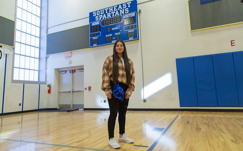 Fields Futures OKCPS Student-Athlete Interviews Nevaeh Silver Story Image