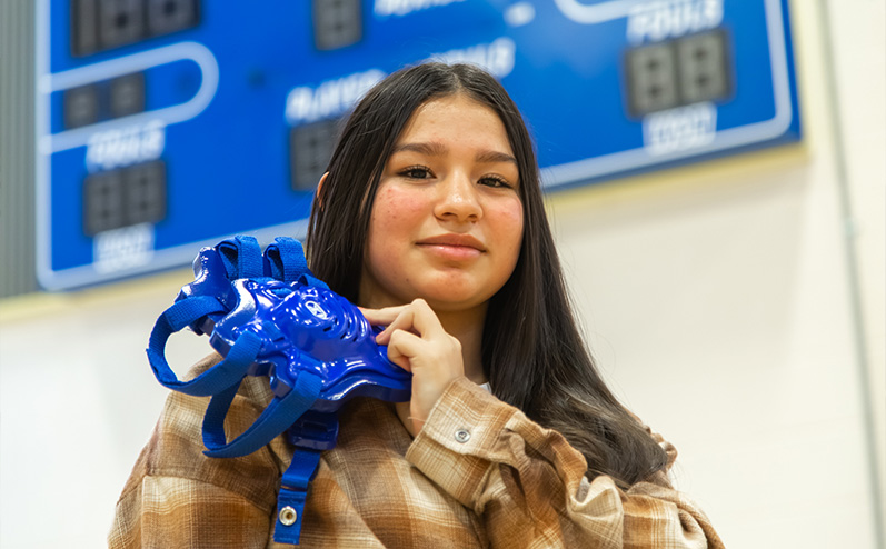 Fields Futures OKCPS Student-Athlete Interviews Nevaeh Silver Story Image