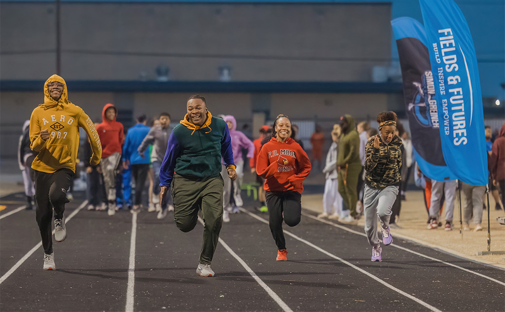 Fields & Futures 2023 Simon Greiner Program OKCPS Middle School Track Clinic blog feature image