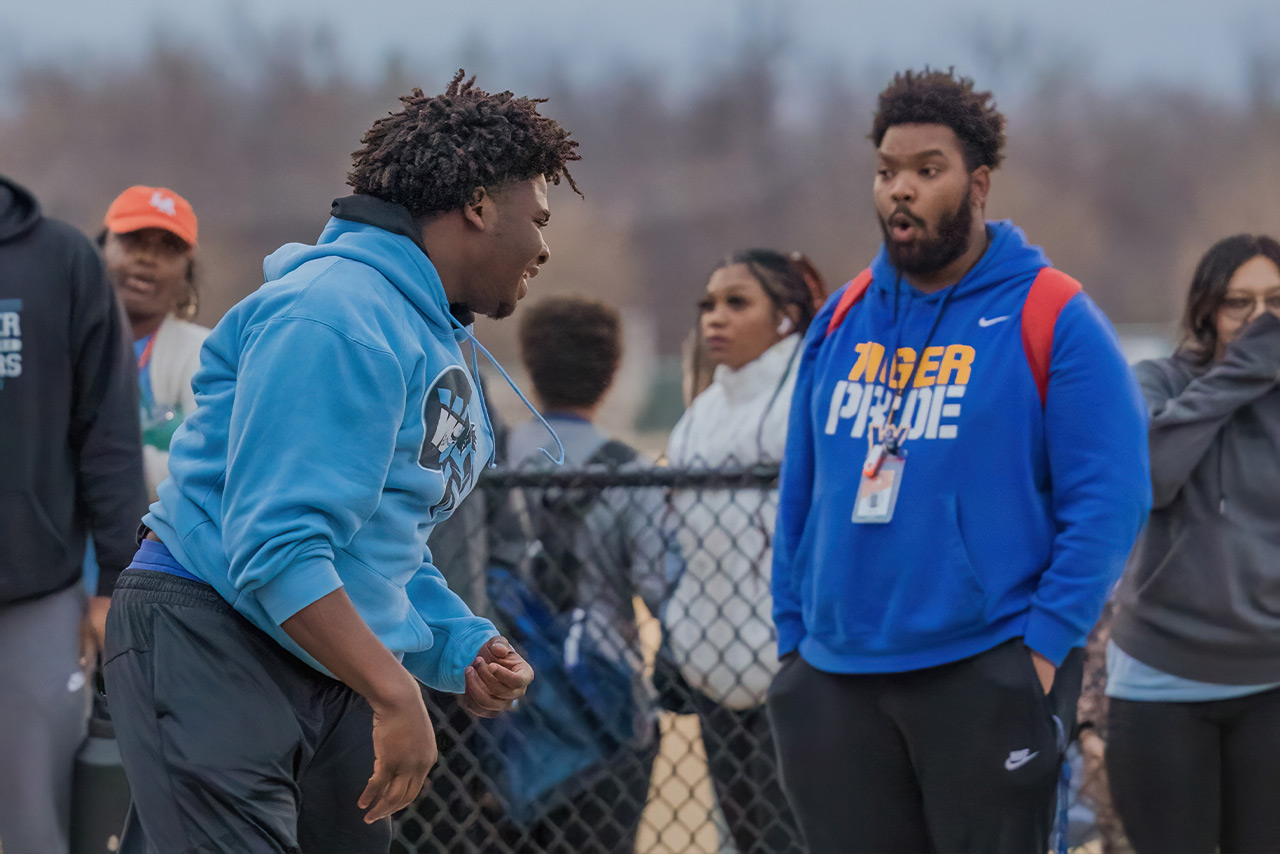 Fields & Futures 2023 Simon Greiner Program OKCPS Middle School Track Clinic blog gallery image