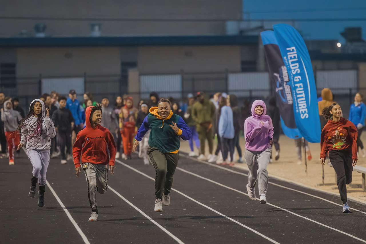 Fields & Futures 2023 Simon Greiner Program OKCPS Middle School Track Clinic blog gallery image