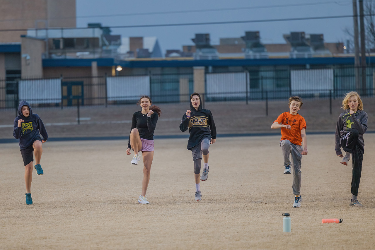 Fields & Futures 2023 Simon Greiner Program OKCPS Middle School Track Clinic blog gallery image