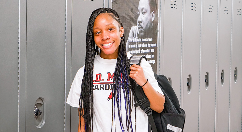 Fields & Futures OKCPS Student-Athlete Interview Ky'auna Crigler Story Image