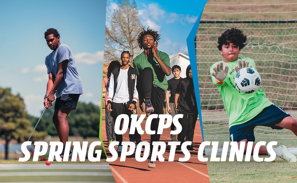 Fields & Futures OKCPS Spring Sports Clinics Blog Post Feature Image