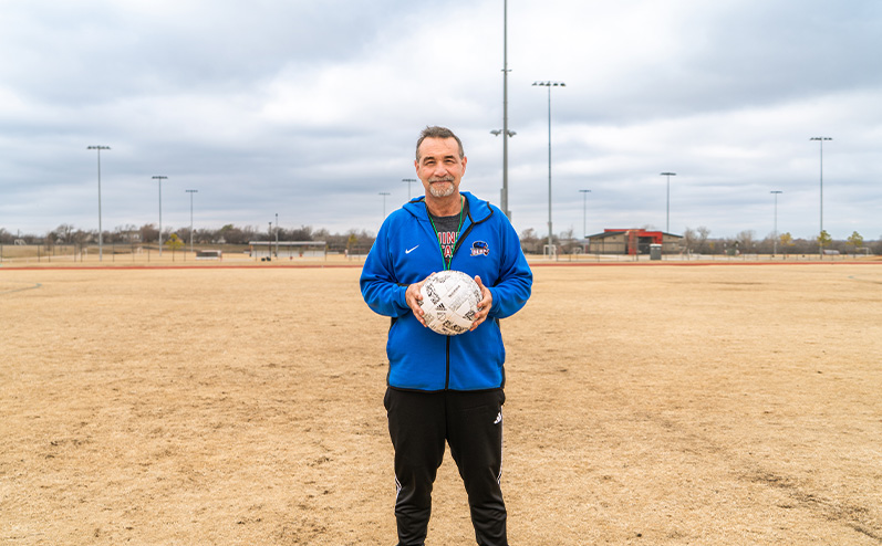 Fields & Futures Blog Chris Winstead John Marshall Boys' Soccer Coach Interview Story Image