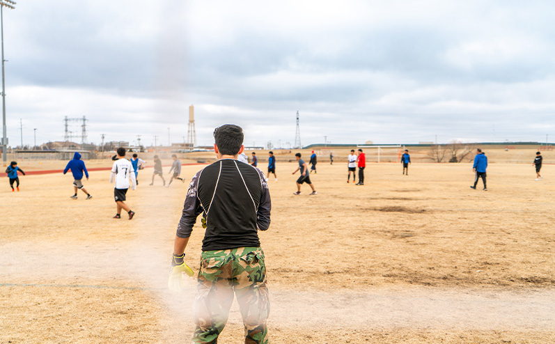 Fields & Futures Blog Chris Winstead John Marshall Boys' Soccer Coach Interview Story Image