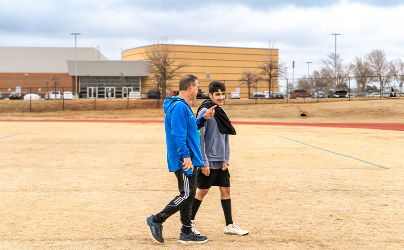 Fields & Futures Blog Chris Winstead John Marshall Boys' Soccer Coach Interview Story Image